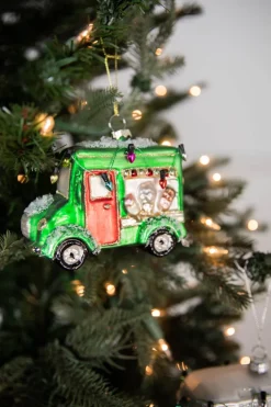 5” Glass Automobile Ornament