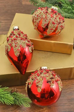 4” Glass Bead Ornament