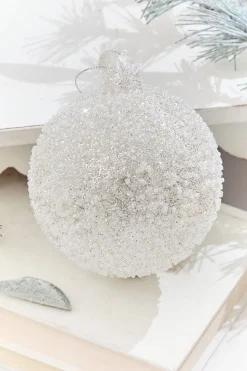 5” Glass Crystal Bead Ornament