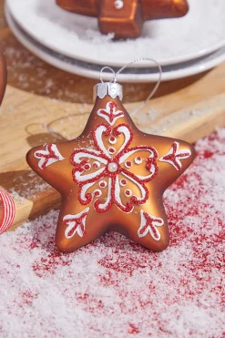3” Glass Gingerbread Ornament