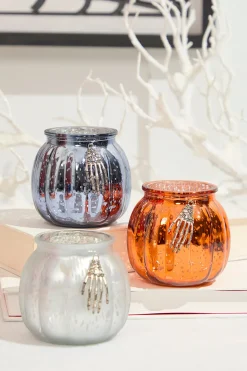3.3" Glass Halloween Luminaries