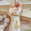 5” Glass Holy Family Ornament