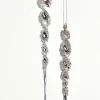 10" Glass Icicle Ornament