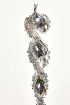 10" Glass Icicle Ornament