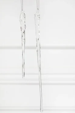 Glass Icicle Ornament