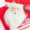 6" Glass Santa Clause Ornament