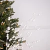 33” Glitter Berry Spray - White