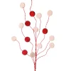 31” Glitter Candy Disk Peppermint Spray