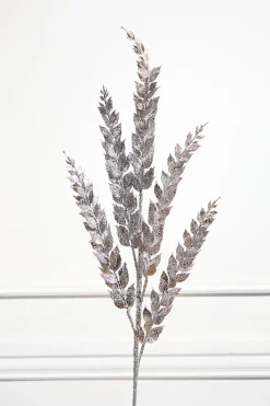 34.5" Glitter Ruscus Branch