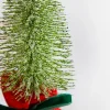 10” Glitter Tree In Felt Gift Sack