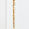 8.5" Gold Glass Icicle Ornament