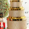 8.5" Gold Glitter Drum