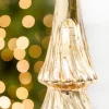 15" Gold Mercury Glass Tree