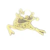 Gold Reindeer Ornament