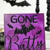 10" Gone Batty Sign
