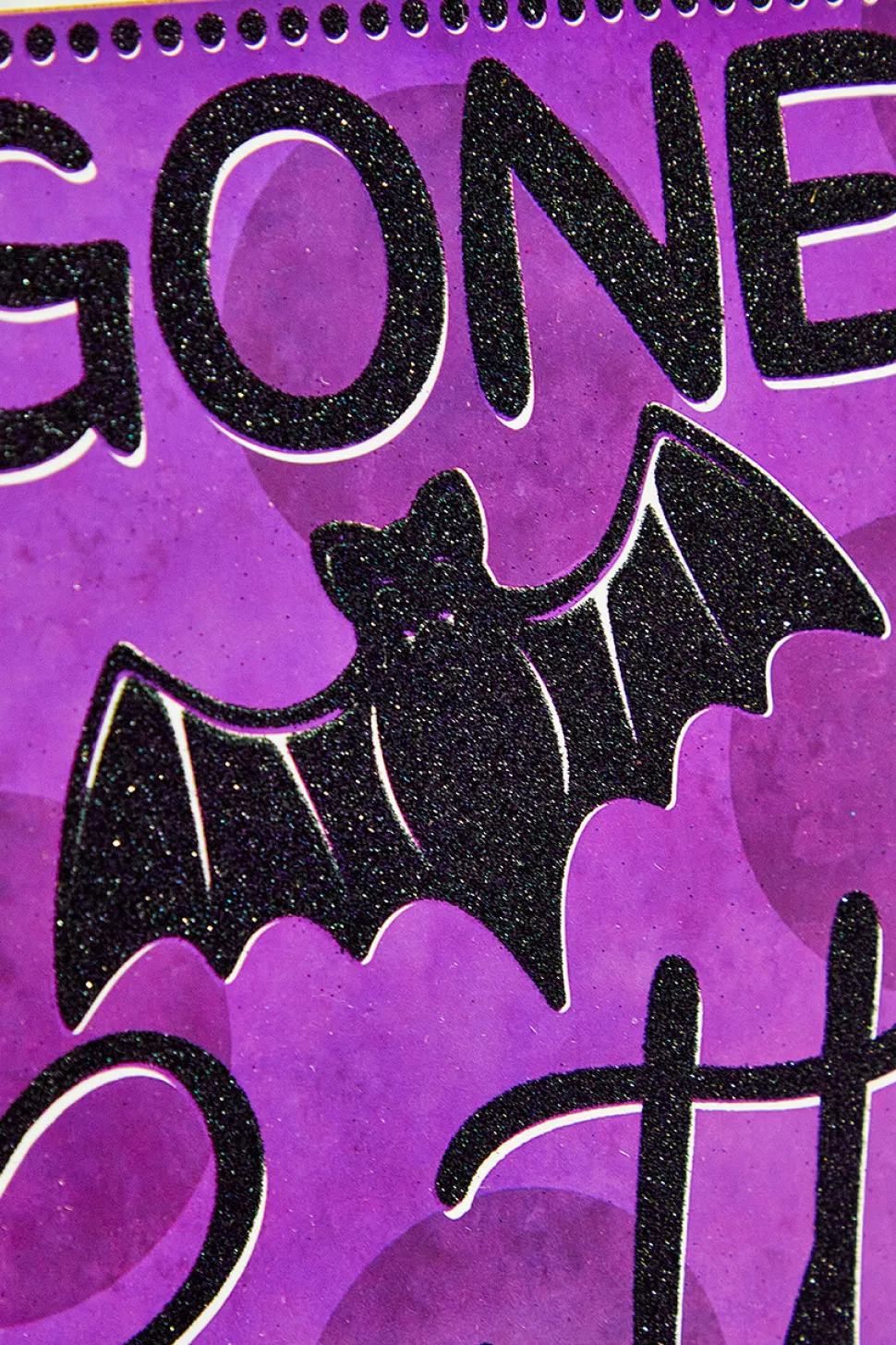 10" Gone Batty Sign