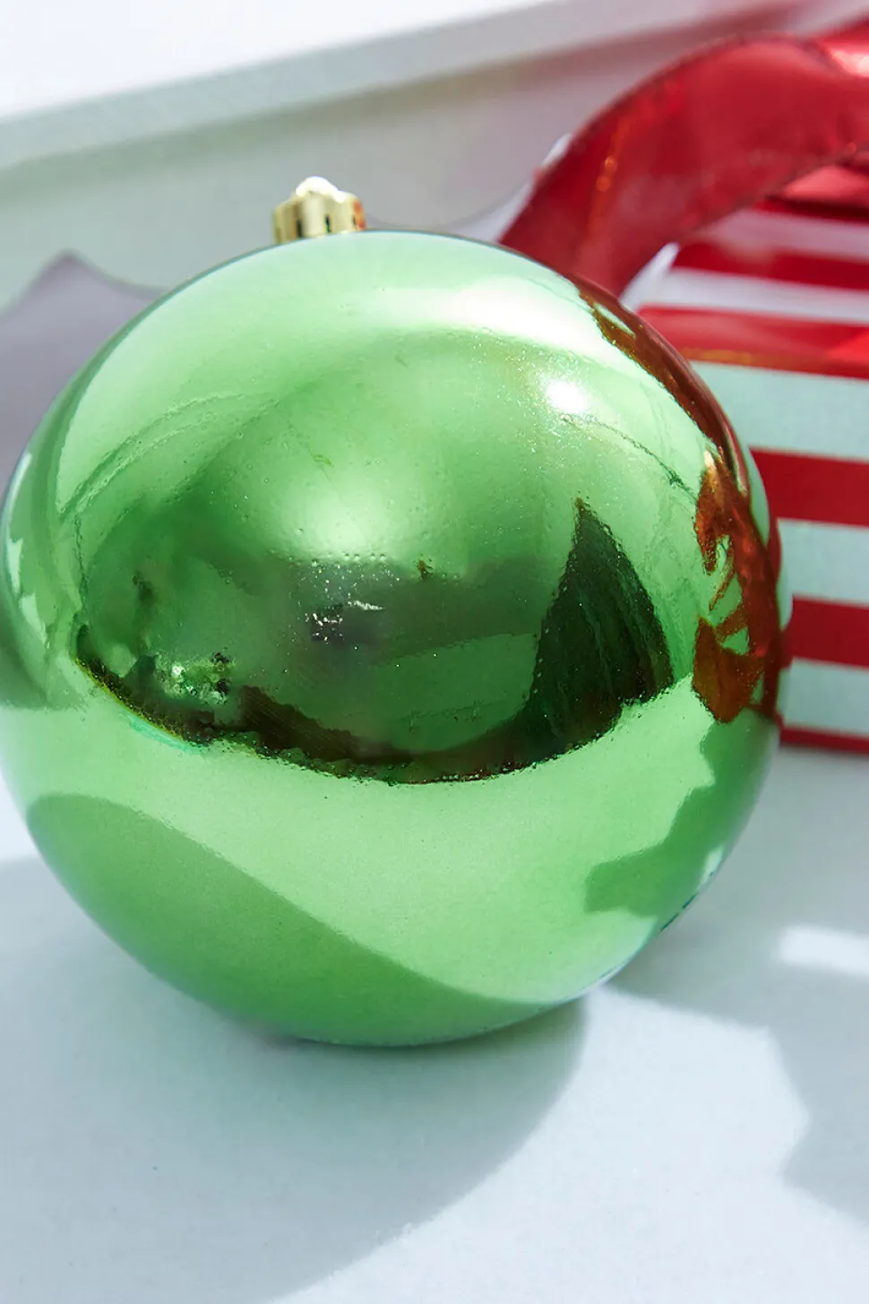 5.5" Greenery Shatterproof Ornament