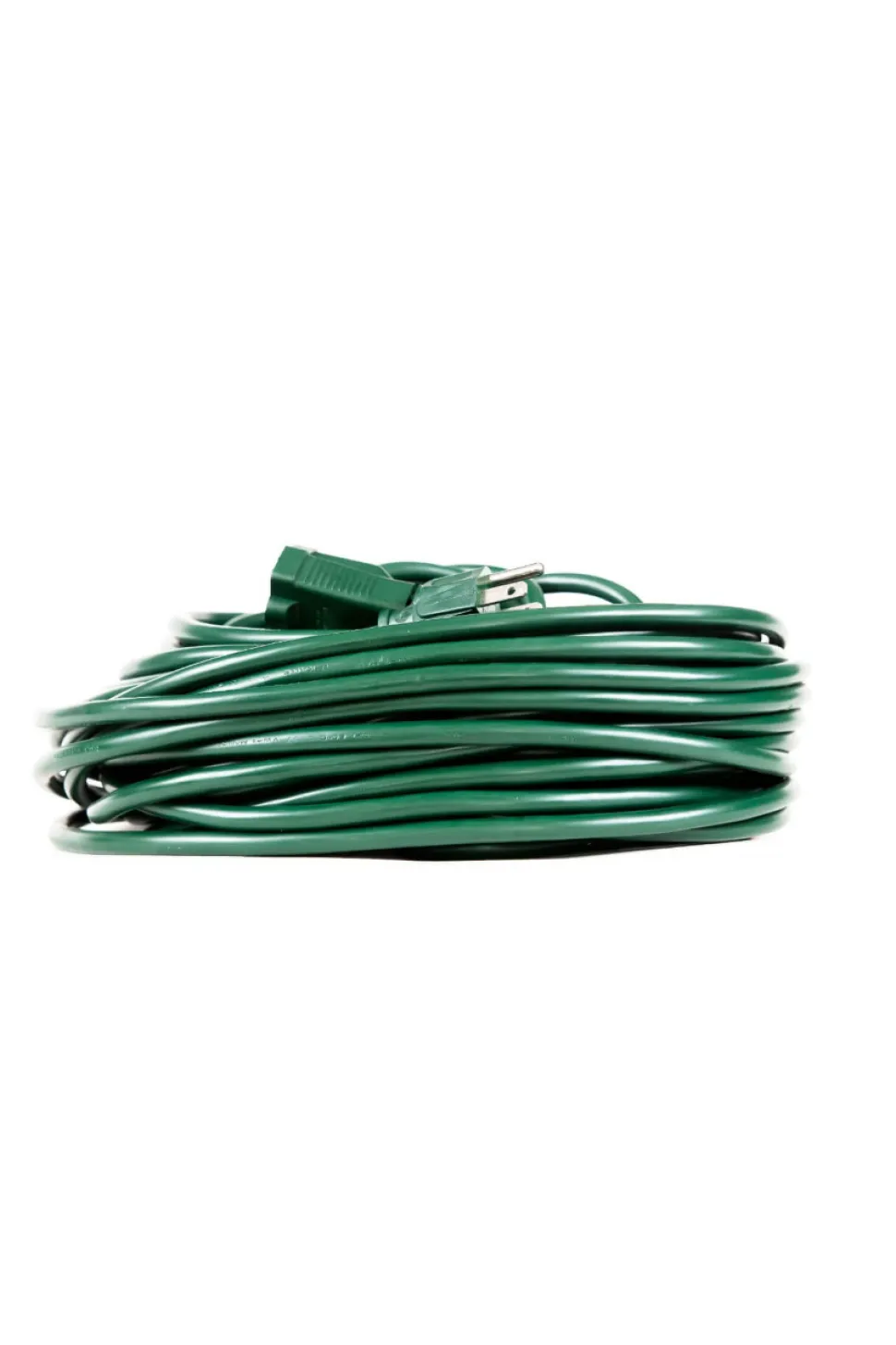 25' Green Extension Cord