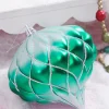 6" Green Frost Onion Ornament