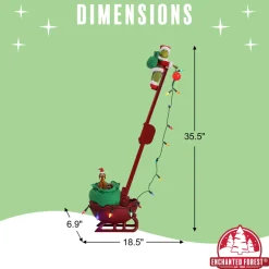 34" Grinch Utility Sleigh