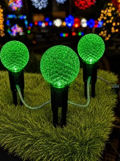 G50 Wonderful LED SMD Bulb (25 bulbs/bag) - Faceted, Green