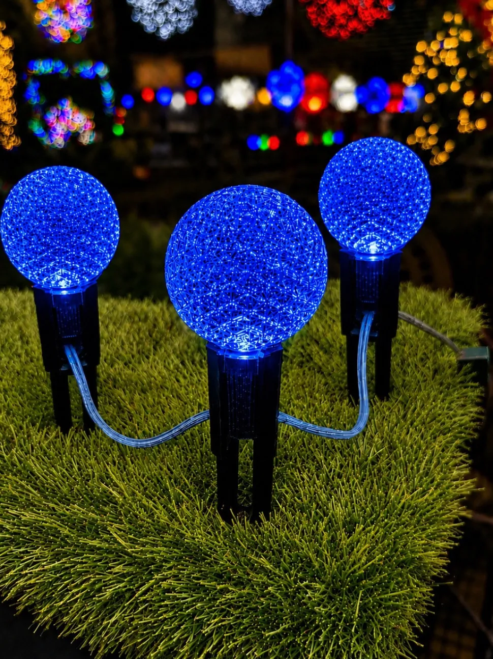 G50 Wonderful LED SMD Bulb (25 bulbs/bag) - Faceted, Blue