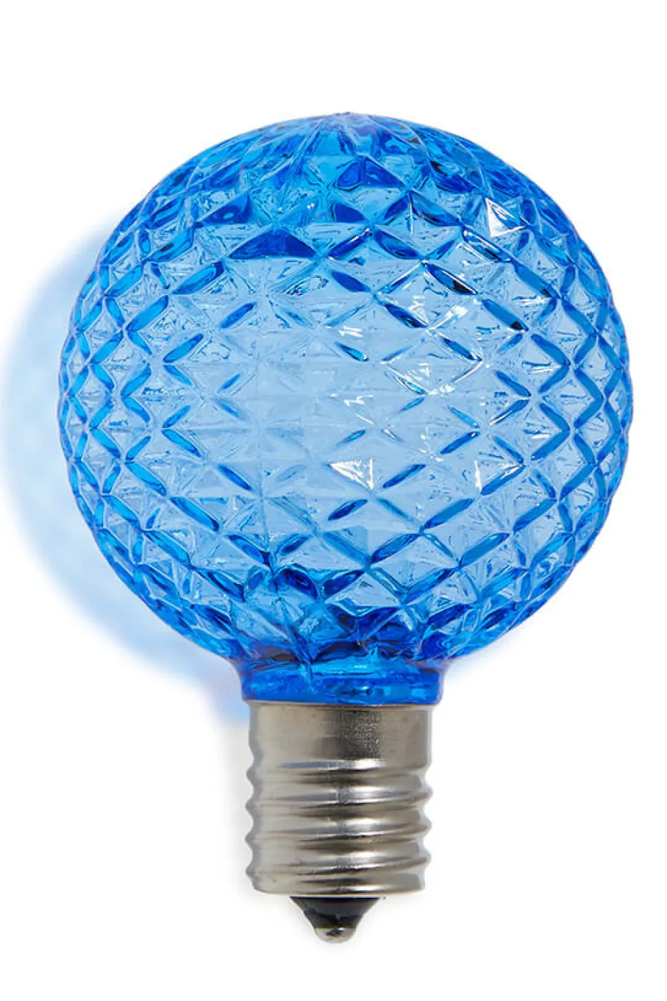 G50 Wonderful LED SMD Bulb (25 bulbs/bag) - Faceted, Blue