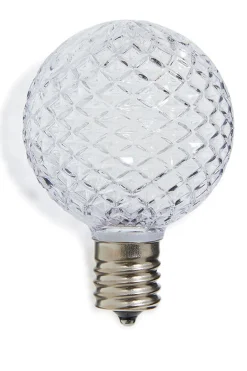 G50 Wonderful LED SMD Bulb (25 bulbs/bag) - Faceted, Pure White
