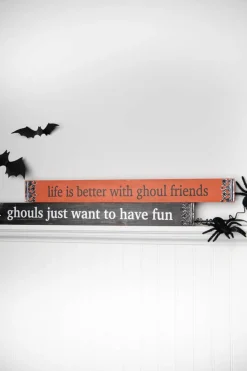 23.5” Halloween Block Decor