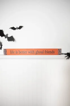23.5” Halloween Block Decor