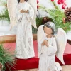 6.75"H, 9"H Resin Angel