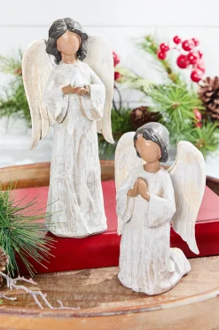 6.75"H, 9"H Resin Angel