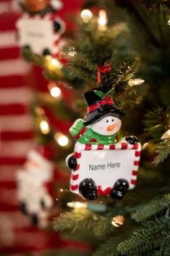 Holiday Character Name Christmas Ornaments