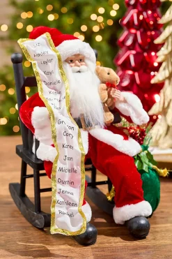 15" Holiday Santa Figurine
