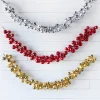 5’ Holiday Silver Jingle Bells Garland