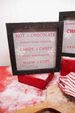 12” Hot Chocolate Wall Decor