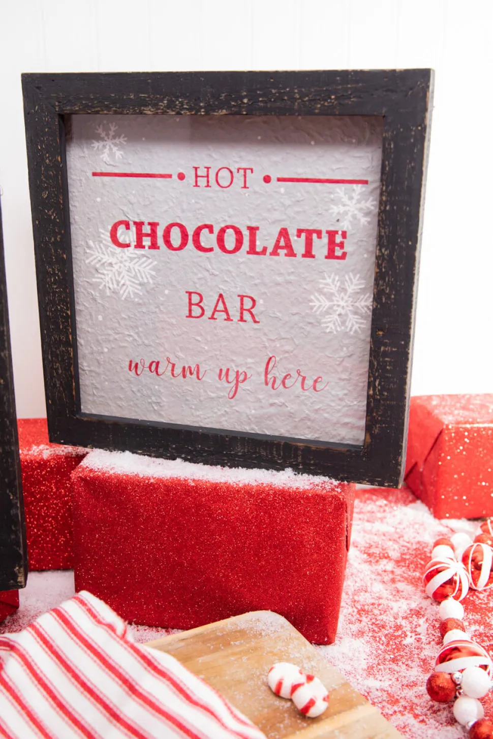 12” Hot Chocolate Wall Decor
