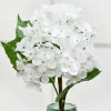 22" Hydrangea Spray - White