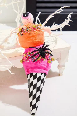 12" Ice Cream Ornament - Pink