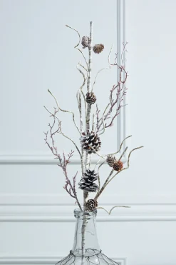 32” Iced Birch Cone Stem