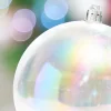 4" Iridescent Ball Ornament