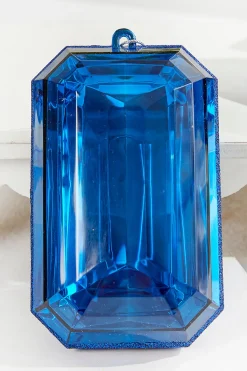 8" Jewel Ornament - Sapphire