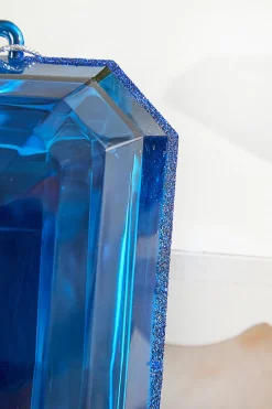 8" Jewel Ornament - Sapphire