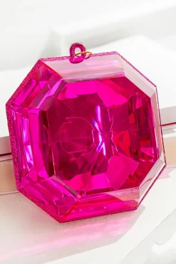 6" Jewel Ornaments - Pink