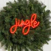 13.6"Jingle Lit Neon Sign