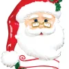 4" Jolly Santa Customizable Ornament
