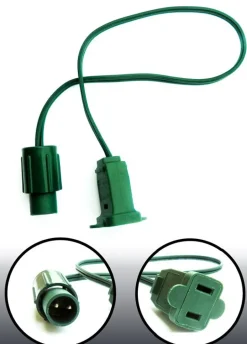 12" Jumper Coaxial Converter Cord