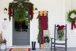 24” Just Cut Norfolk Pine Wreath