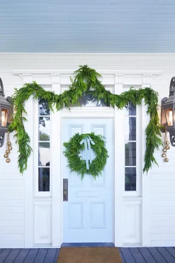 30" Just Cut Real Touch Norfolk Pine Wreath