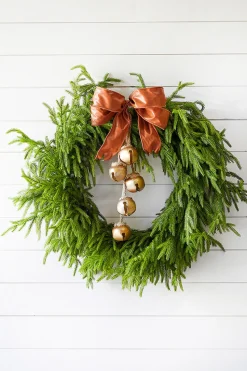30" Just Cut Real Touch Norfolk Pine Wreath